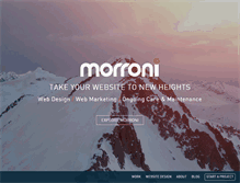 Tablet Screenshot of morroni.com